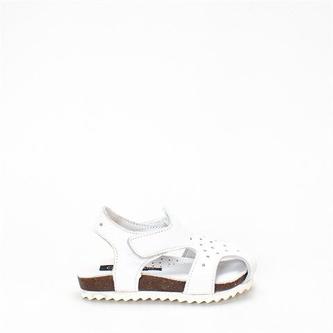 Beyaz Bebek Deri Sandalet  213 40300-16522