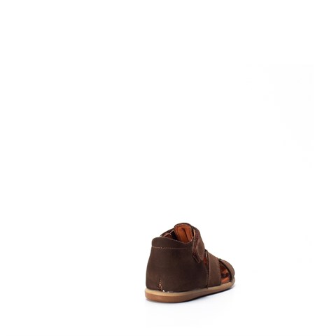 Kahverengi İlk Adım Bebek Nubuk Sandalet  240 1912 I-16515