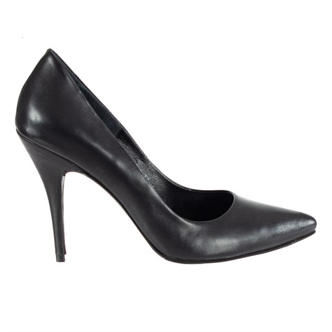 Celal Gültekin CG 6041 Kadın Yüksek Topuk Ayakkabı Siyah Stiletto