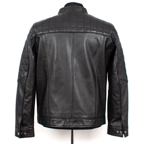 BECHIMen Leather Coat Black 557 BECHIM 1-1
