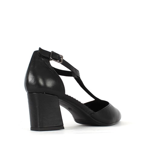 Black Womens Heeled Shoe 669 22614-1