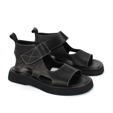 Women Sandals Black 027 24907-1