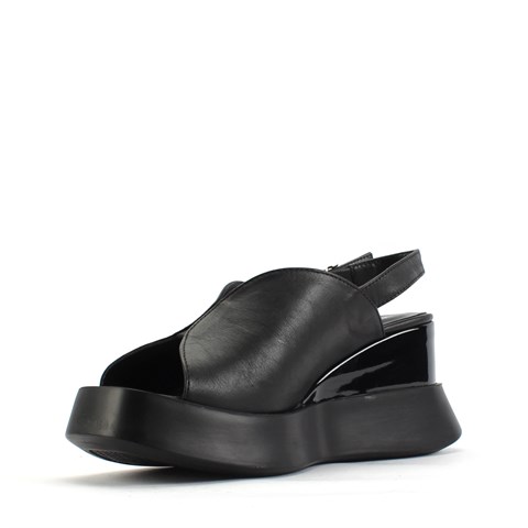 Black Womens Sandals 027 24908-1